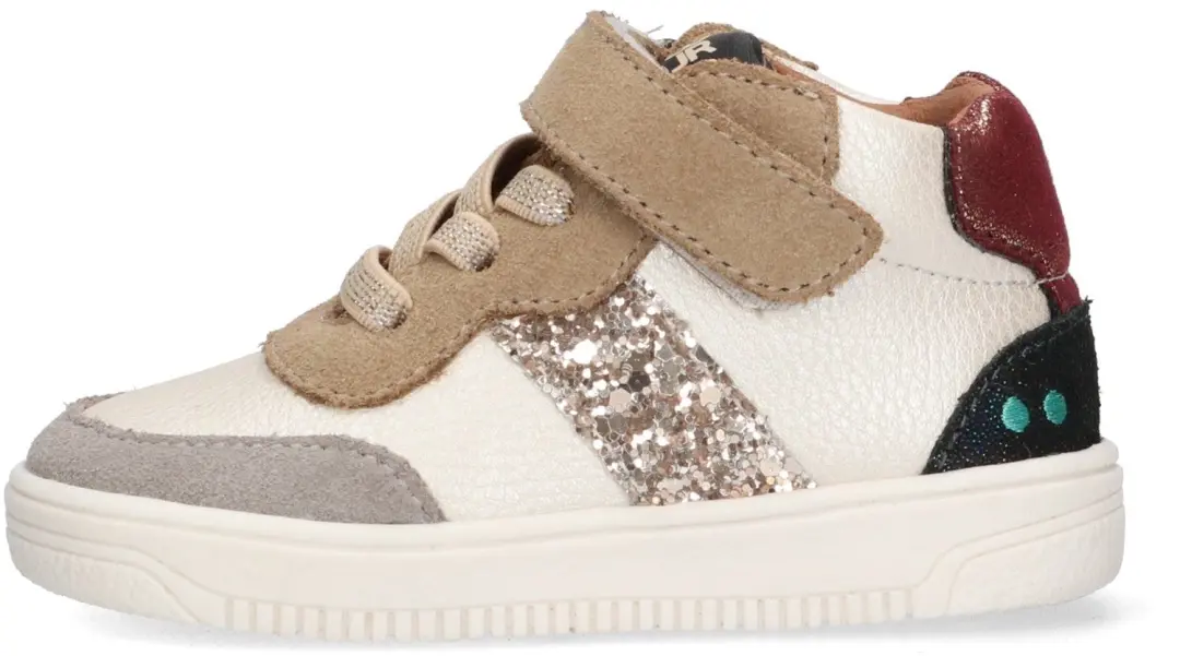 BunniesJR Mika Mellow Hoge Sneakers - Meisjes Multicolor - afbeelding 2 van 6