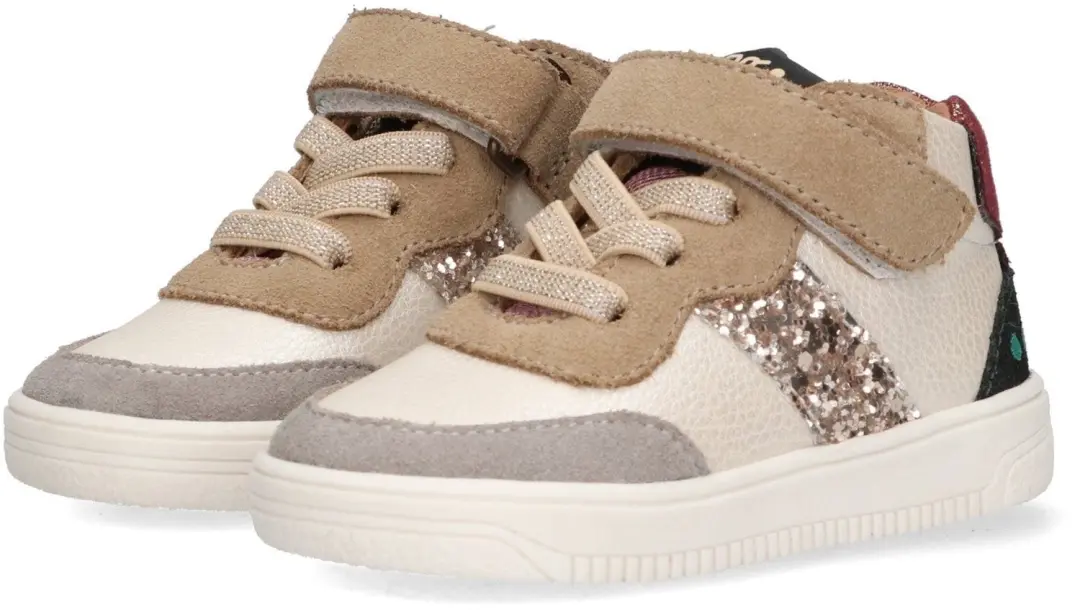BunniesJR Mika Mellow Hoge Sneakers - Meisjes Multicolor - afbeelding 3 van 6