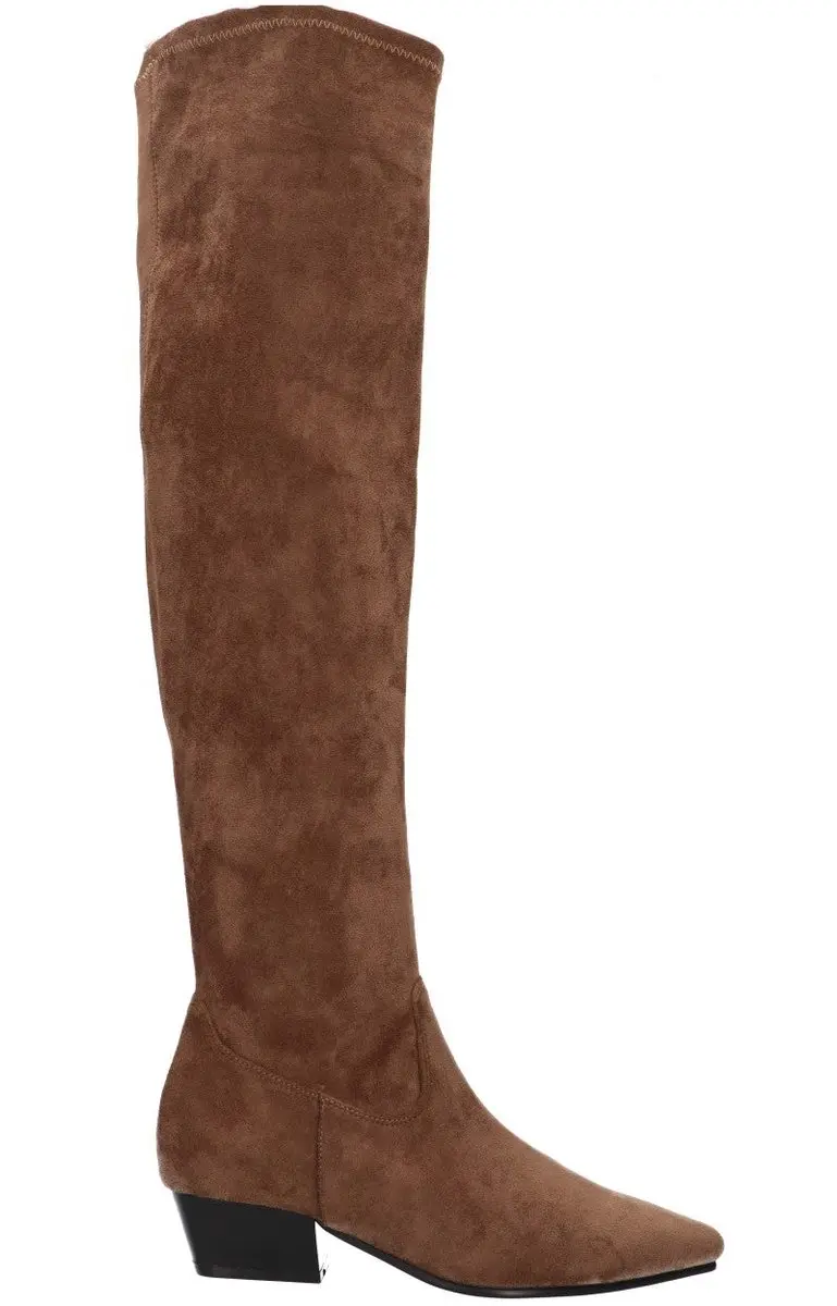 La Strada Hoge Laarzen Taupe