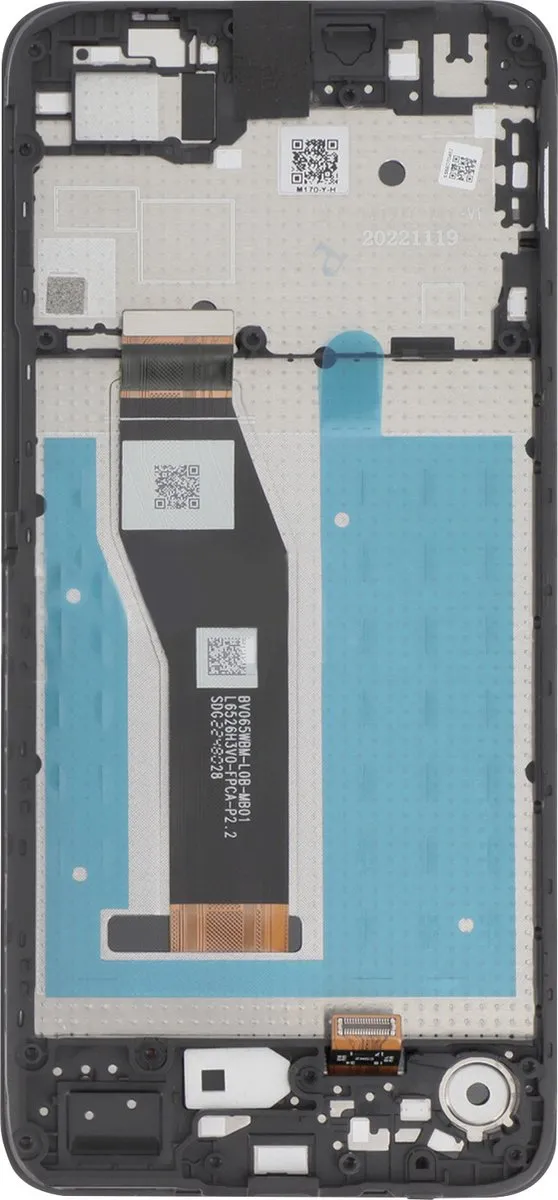 Motorola E7 Power/E7i Power Volledig Scherm Lichtgrijs