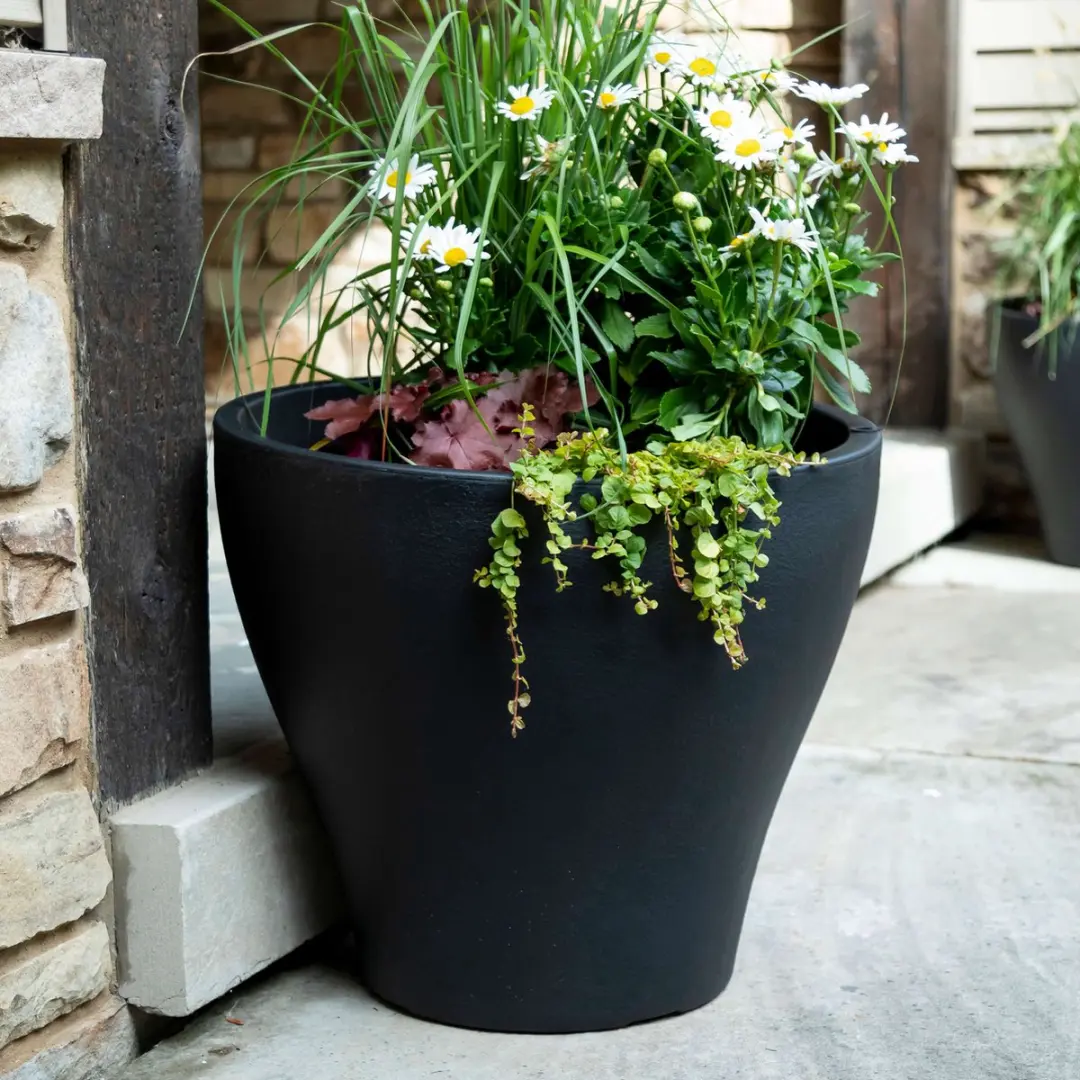 Step2 Fernway Bloempot Onyx Zwart 35L - afbeelding 3 van 6