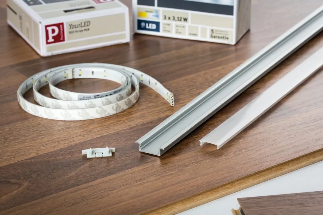 Paulmann LED Vloerprofiel Floor 1m - Alu, Satijn - afbeelding 2 van 6