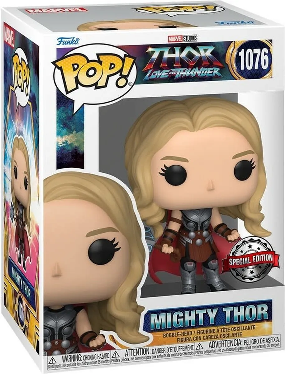 Marvel Funko Thor Mighty Thor POP! 65012 Verzamelfiguur - 9cm Multicolor