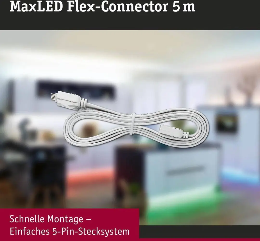 Paulmann MaxLED 70575 Aansluitkabel 1m - Wit - afbeelding 3 van 5