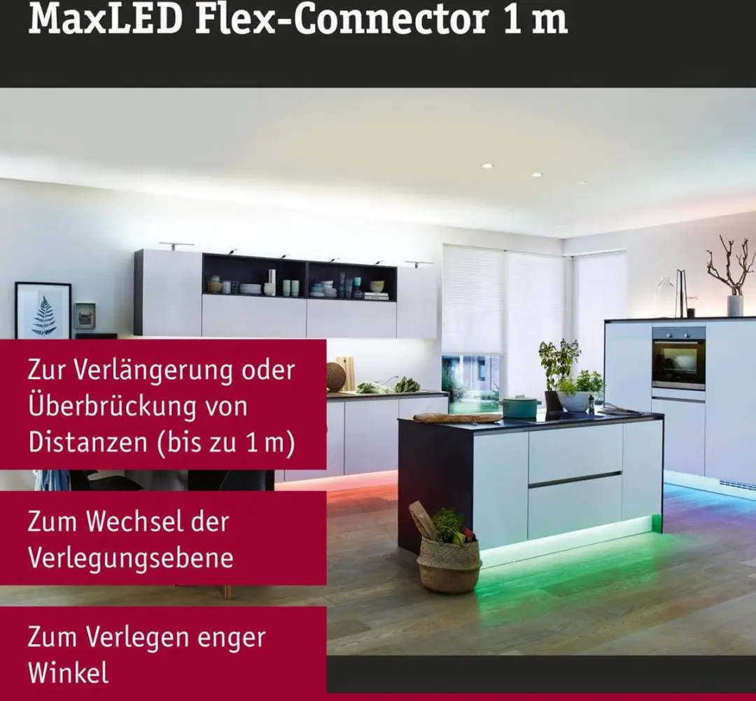 Paulmann MaxLED 70575 Aansluitkabel 1m - Wit - afbeelding 4 van 5