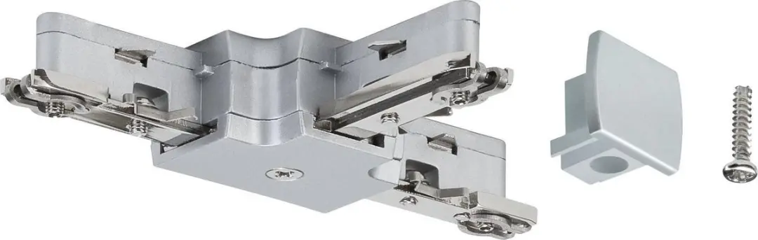 Paulmann URail T-verbinder 97656 - Chroom mat - afbeelding 2 van 4
