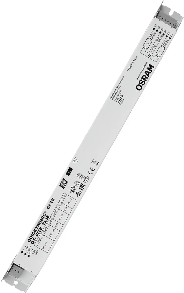 Osram QT-FIT8 2X36 Voorschakelapparaat - afbeelding 3 van 5
