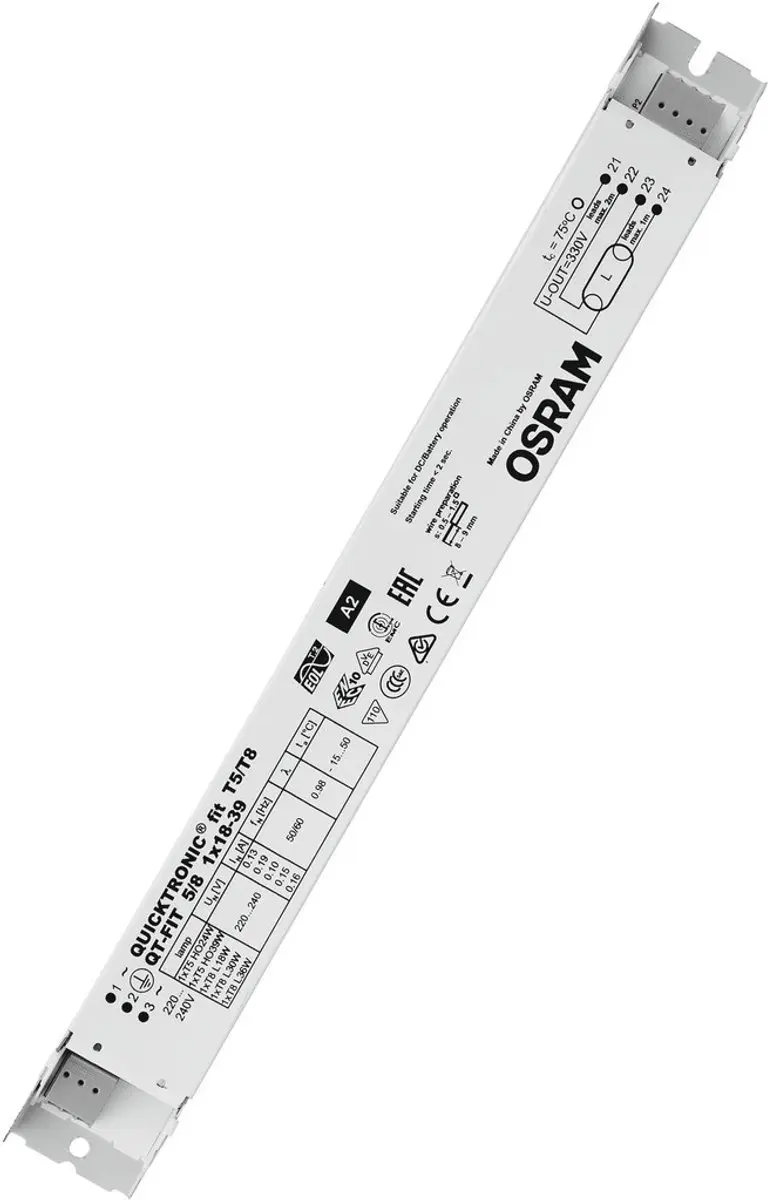Osram Quicktronic Voorschakelapparaat 18W/39W IP20