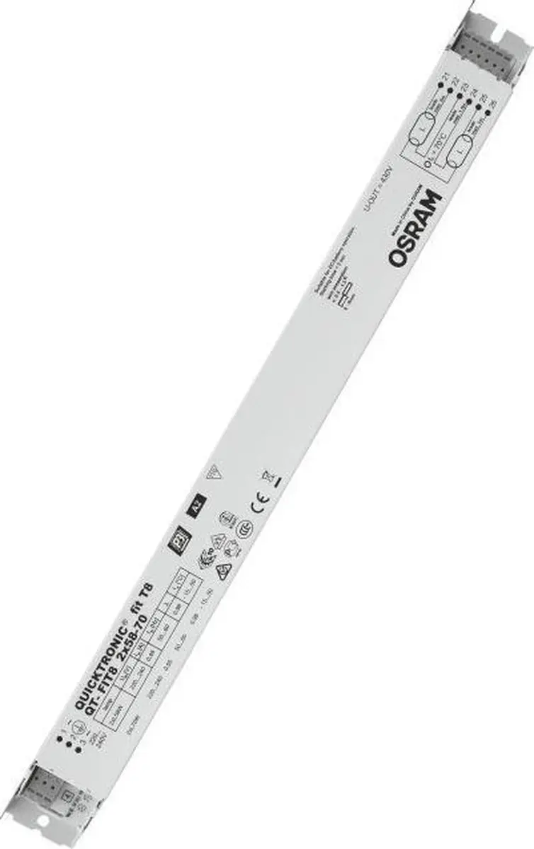 Osram QT-FIT8 Voorschakelapparaat 2x58W