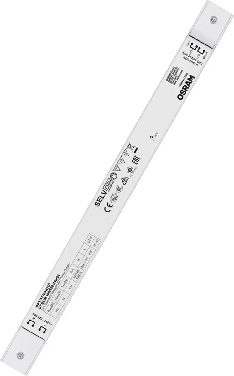 Osram Optotronic SLIM 160/220-240 LED Driver 24V