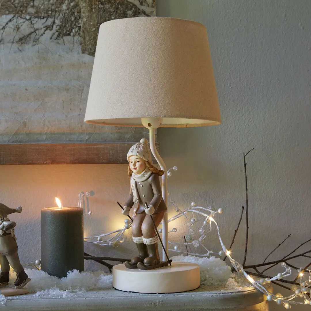 Loberon Avirae Tafellamp - Warm wit licht - afbeelding 4 van 5