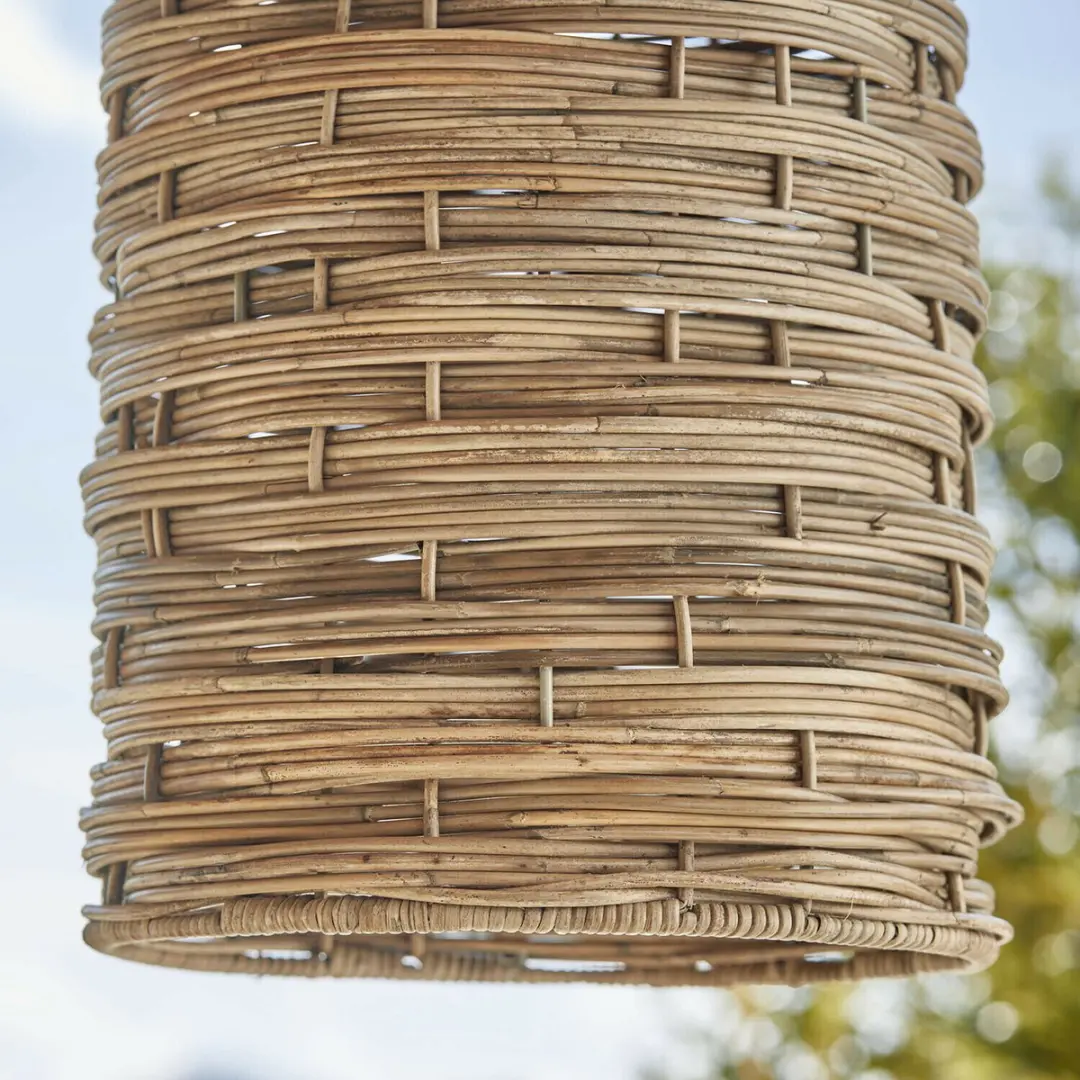 Loberon Melari Lampenkap - 26cm - Bruin - afbeelding 2 van 4