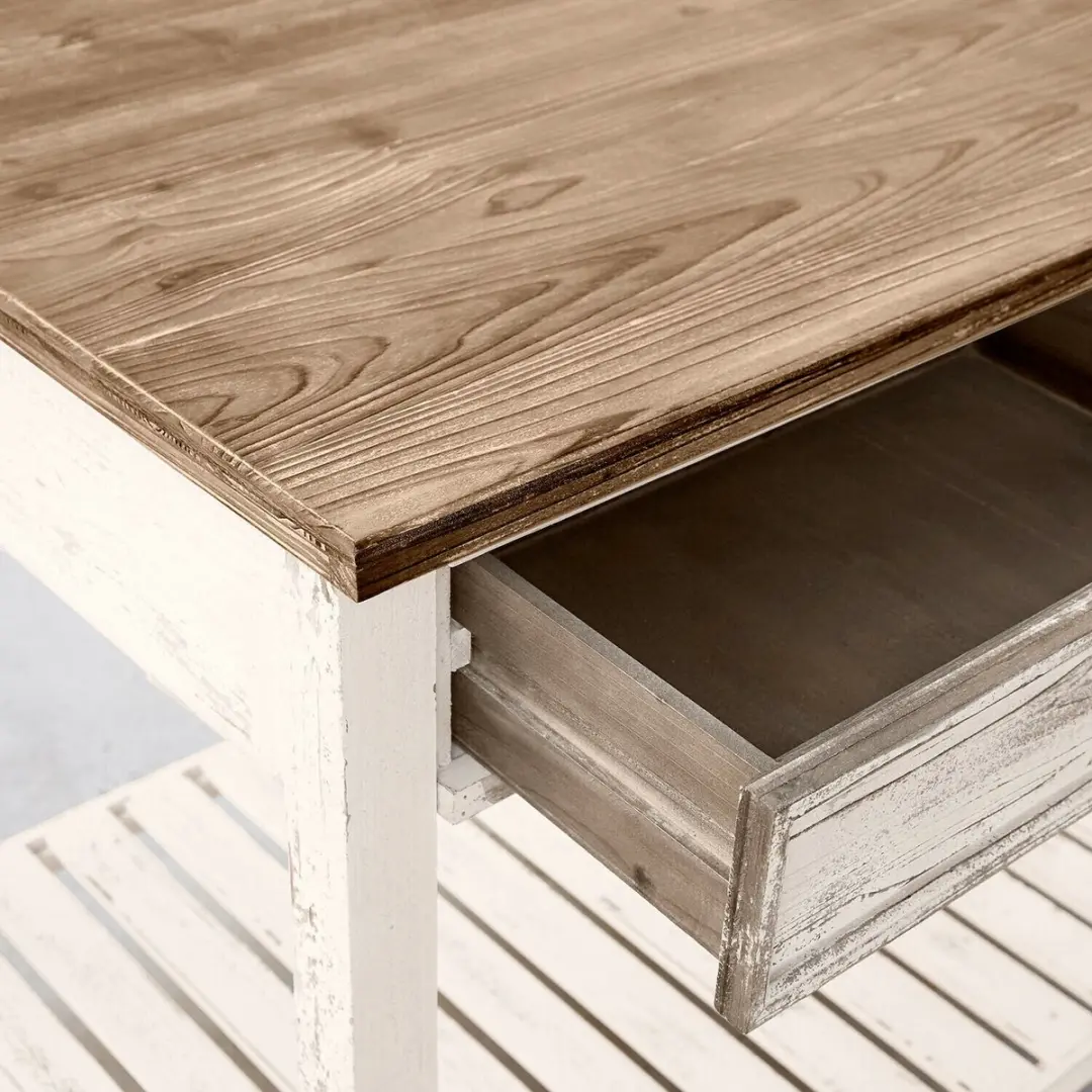 Loberon Mairoux Plantentafel - Antiekwit - afbeelding 5 van 6