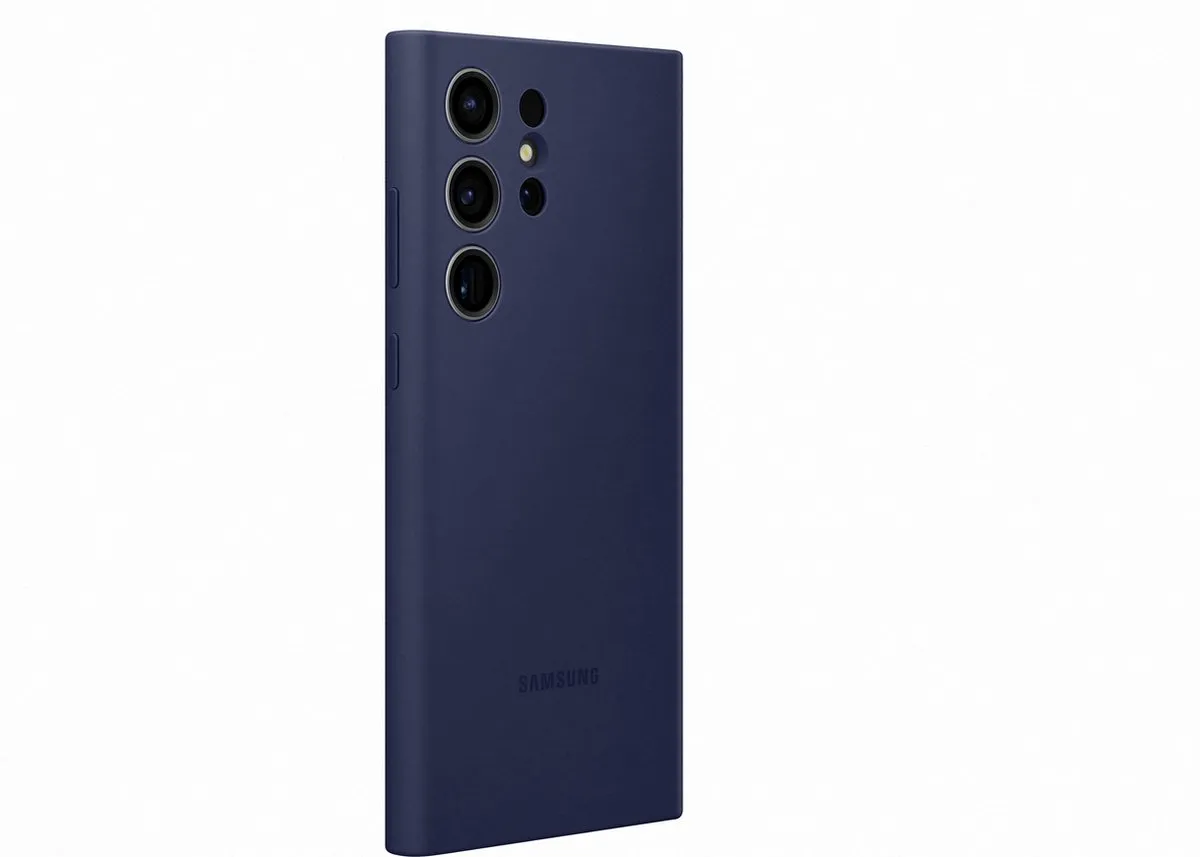 Samsung Siliconen Hoesje Galaxy S23 Ultra Navy EF-PS918TNEGWW