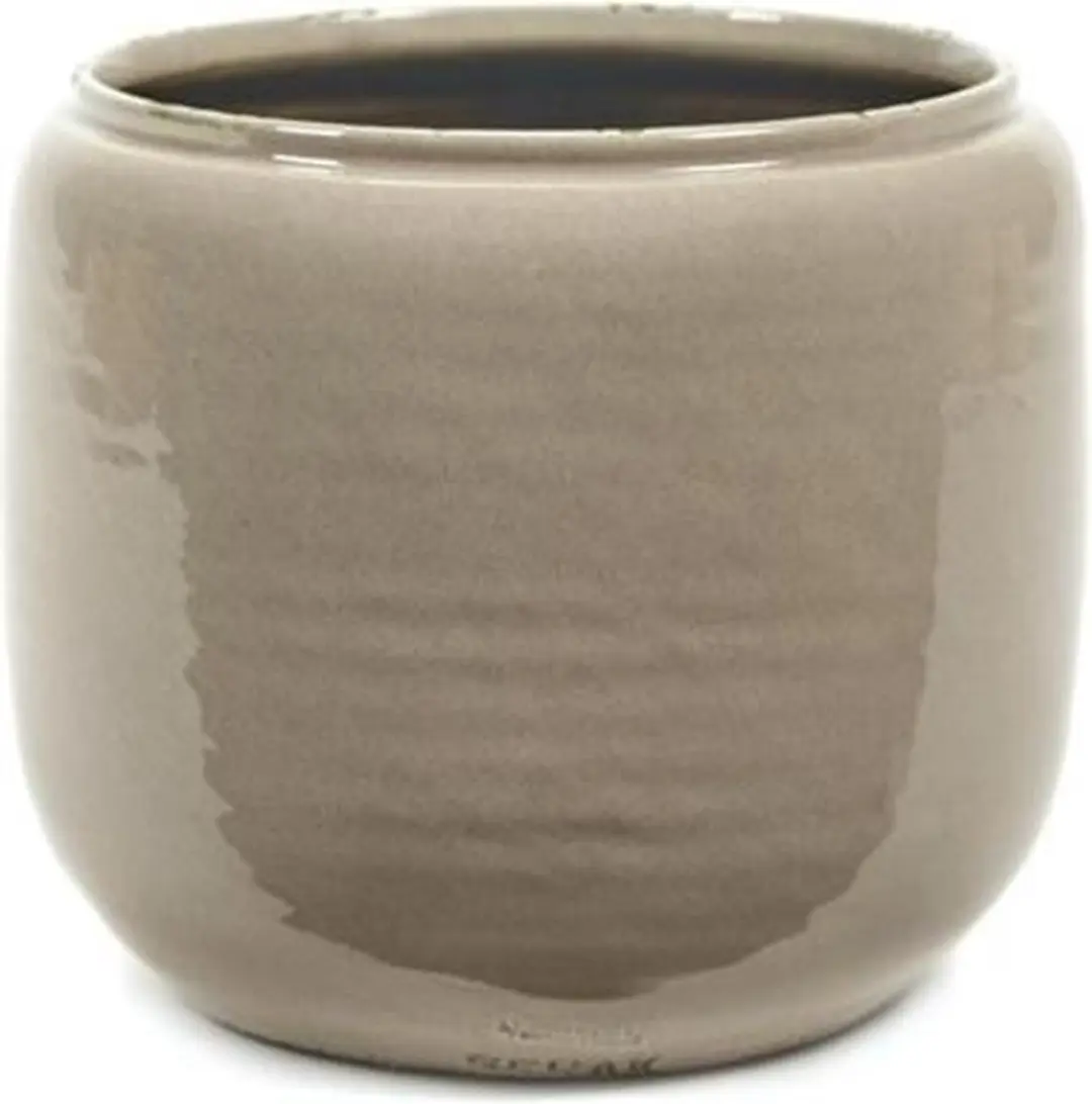 Serax Glazed Costa bloempot D18.5cm H19cm roze