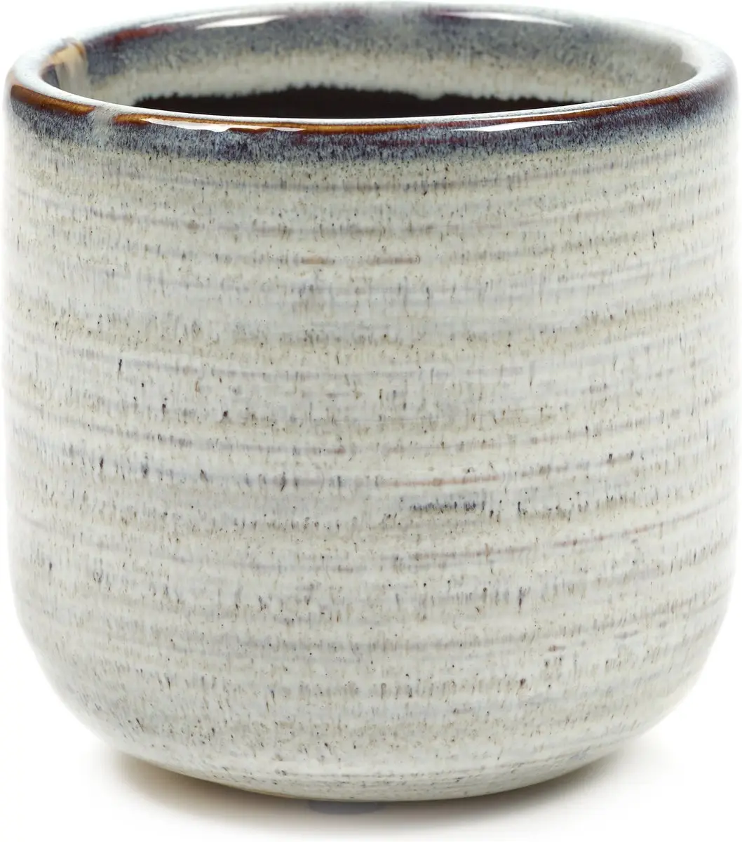 Serax Bloempot Sierpot Wit D 9.5 cm H 9 cm Voordeelaanbod Per 2 stuks