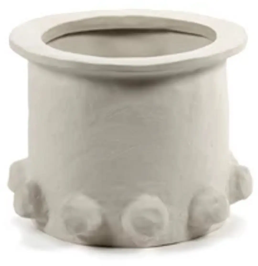 Serax Marie Michielssen Molly 05 S bloempot H14cm D18.5cm beige