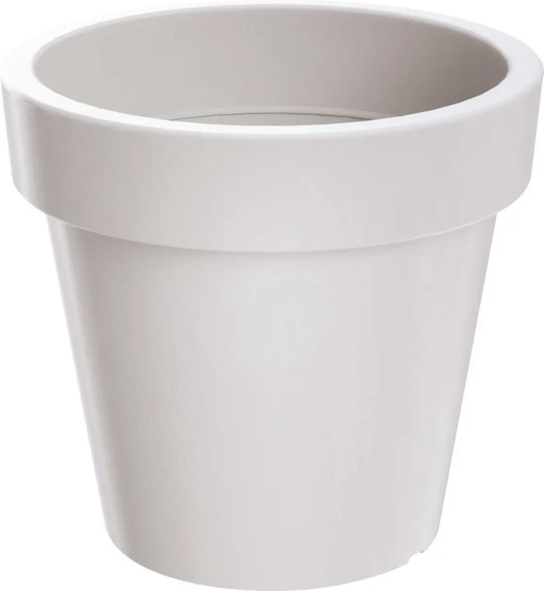 Bloempot Buiten Rond Lofly 25cm WIT Prosperplast