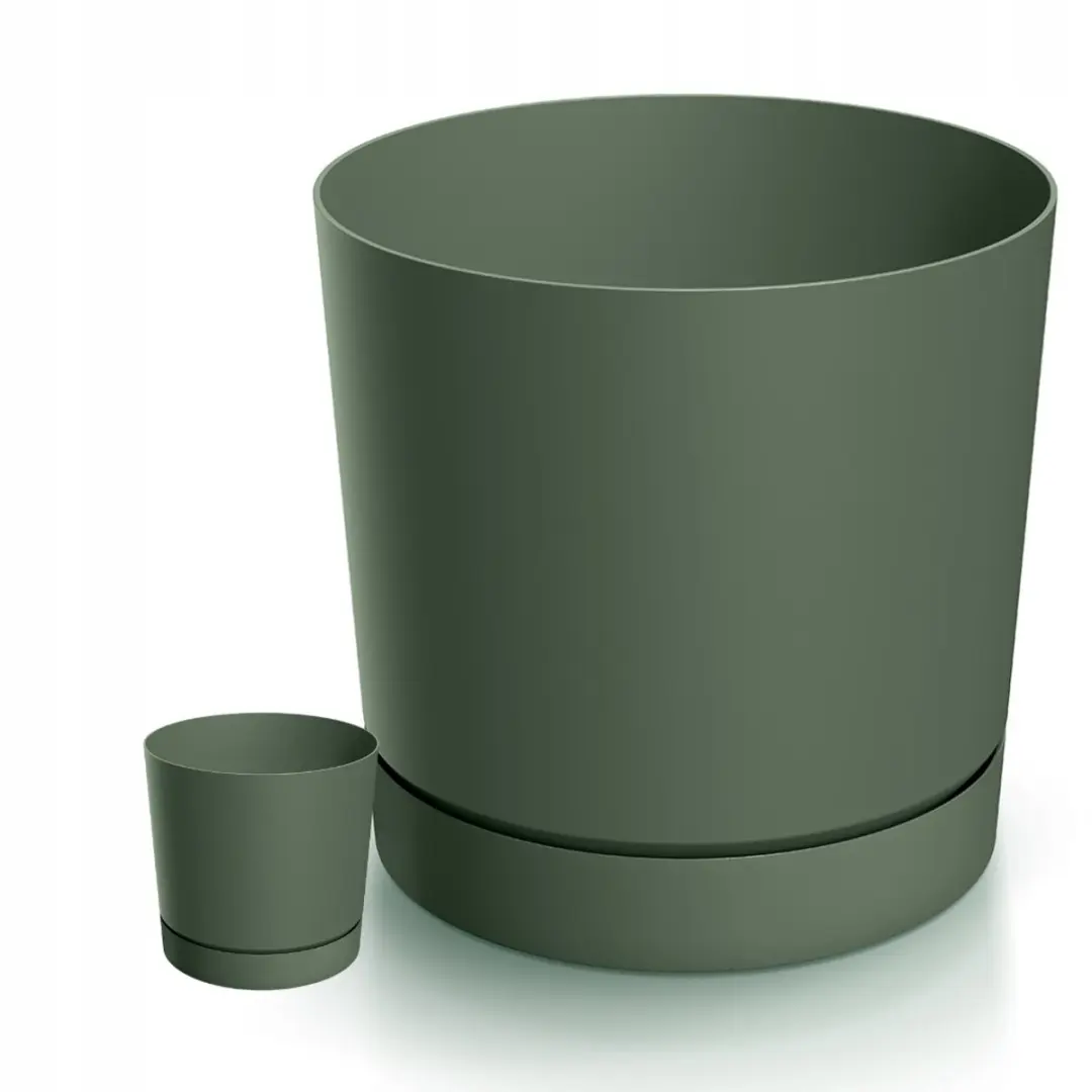 Prosperplast Tubo P Bloempot 30cm - Dennengroen - afbeelding 4 van 5