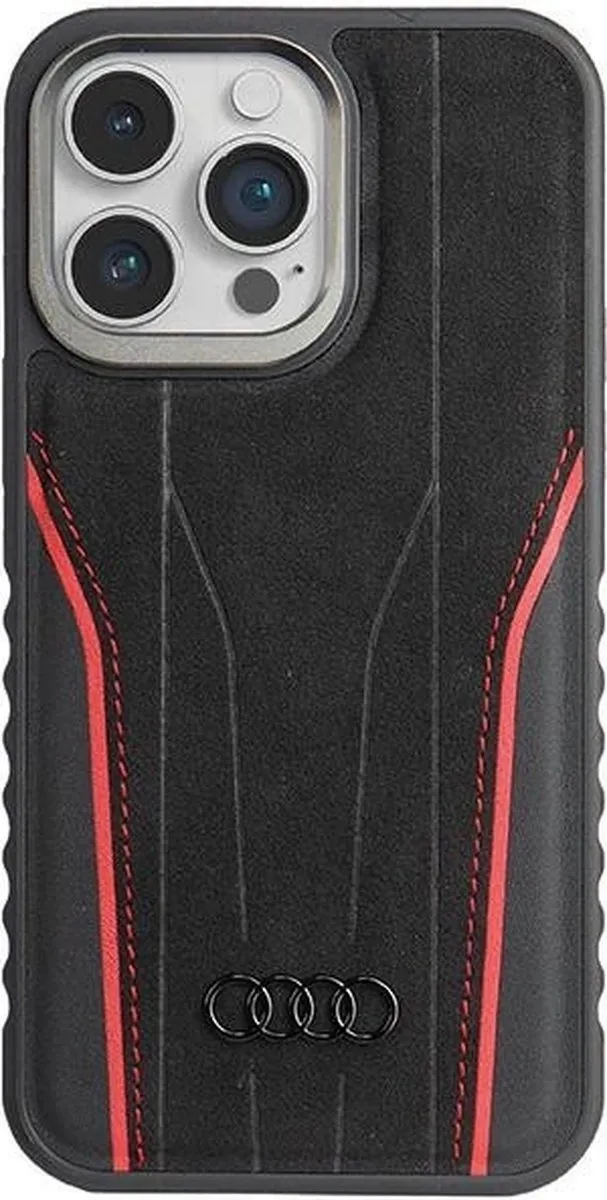 Audi Lederen Hoesje iPhone 14 Pro Max
