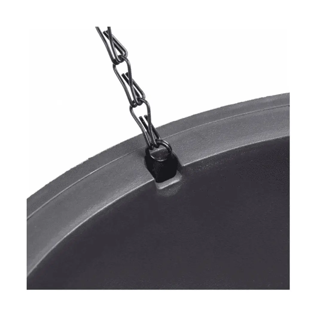 Keter Sphere Planter Hangpot 35cm - 8.6L Antraciet - afbeelding 3 van 6