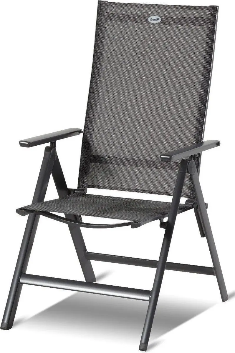 Hartman Aruba Aluminium Tuinstoel - Antraciet Verstelbaar - afbeelding 2 van 6
