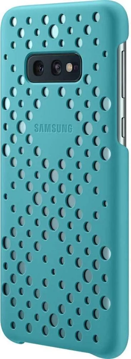 Samsung Galaxy S10e Hoesje - Zwart/Groen - 8801643733841