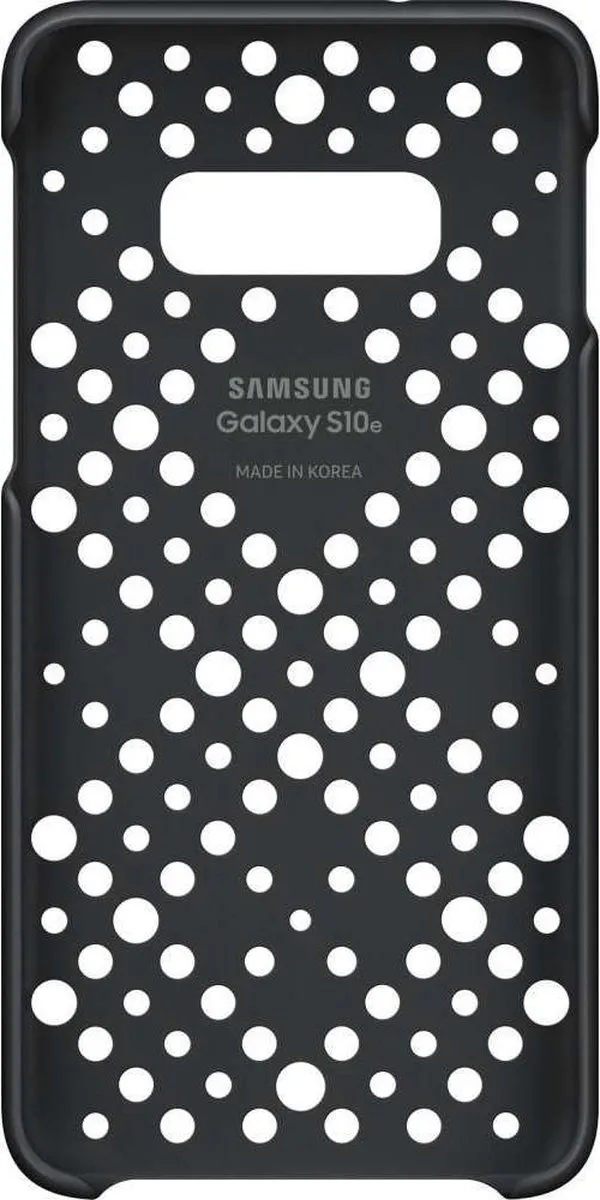 Samsung Galaxy S10e Hoesje - Zwart/Groen - 8801643733841