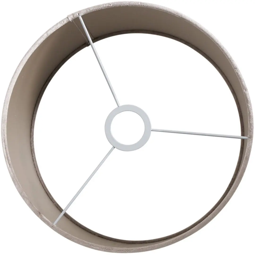 Steinhauer Grijs Velours Lampenkap ⌀30cm E27 - afbeelding 2 van 6
