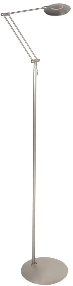 Steinhauer Zenith2 LED Vloerlamp 1-Lamp - Zilver - afbeelding 2 van 6