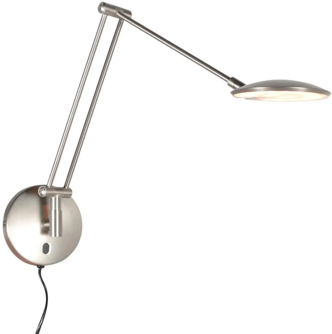 Steinhauer Zenith 2 LED Wandlamp - 8W - Staal - afbeelding 2 van 6
