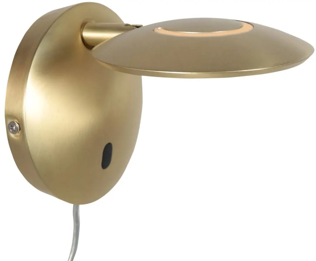 Steinhauer Zenith2 LED Wandlamp 8W - Goud - afbeelding 2 van 6