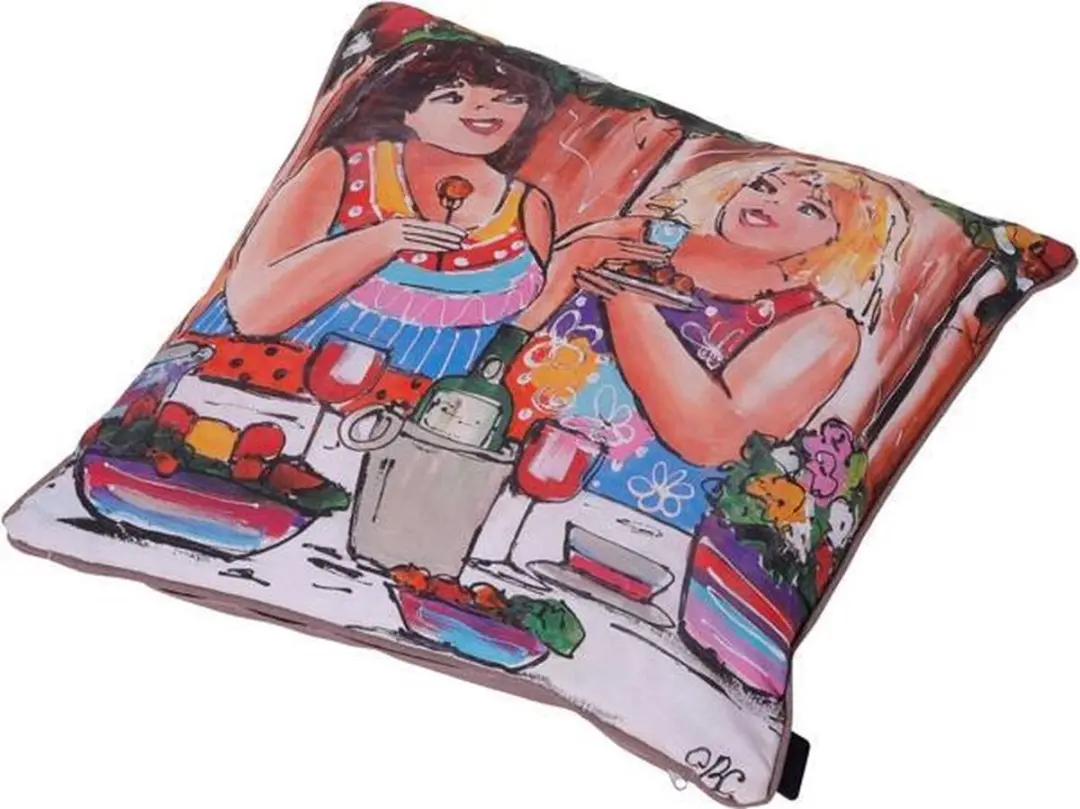 Madison sierkussen Gezellige dames outdoor 50x50 cm