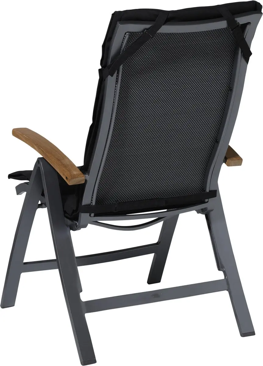 Madison Panama Tuinkussen Fiber Sling 123x50cm - Zwart - afbeelding 6 van 6