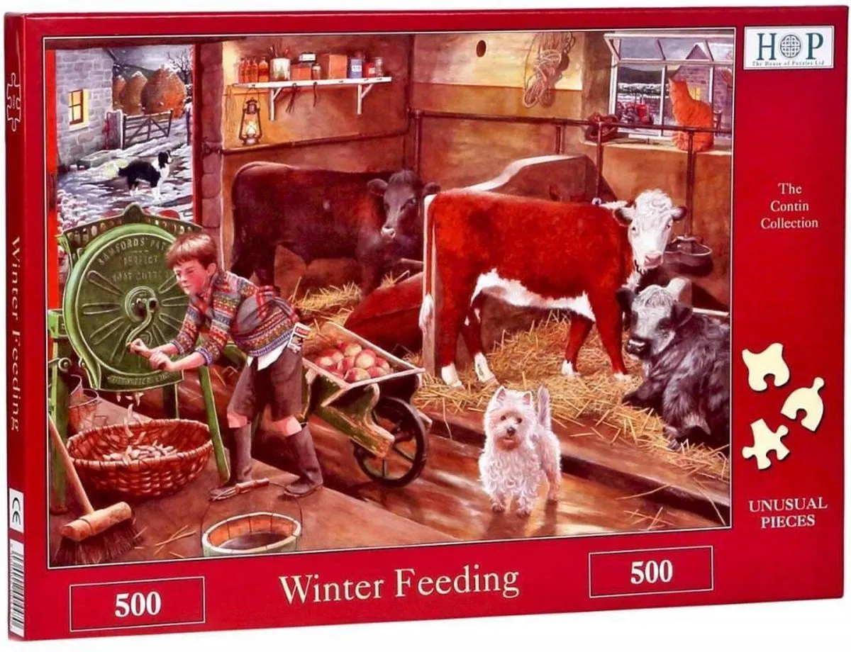 House Of Puzzles HP0456 Winter Feeding