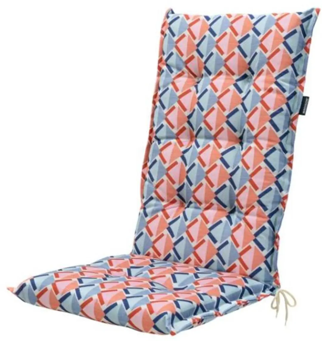 Madison Tuinstoelkussen hoge rug 50x123 cm Siem indigo