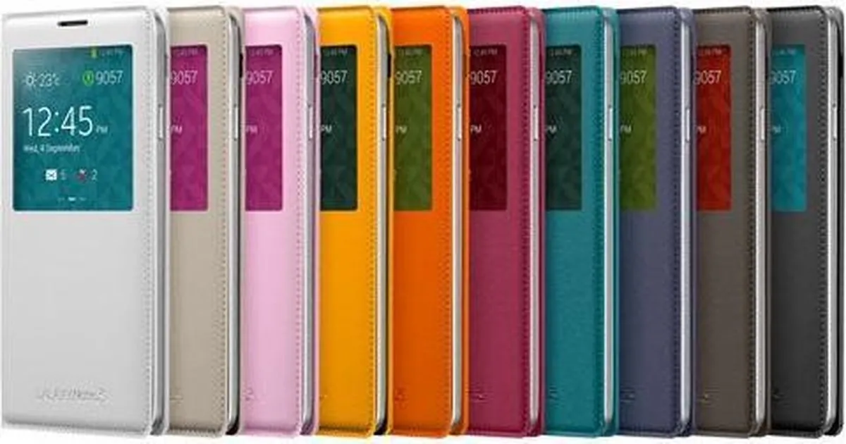 Samsung S View Cover Galaxy Note3 - Roze
