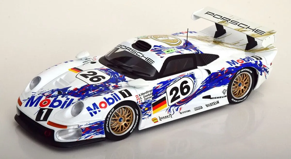 Porsche 911 GT1 #26 Le Mans 1996 - 1:18 Model - Multi