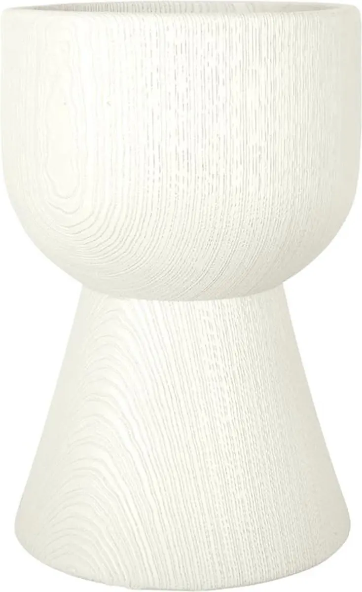 Present Time Bloempot Tam Tam - Ivoor - Ø17cm - Modern,Scandinavisch
