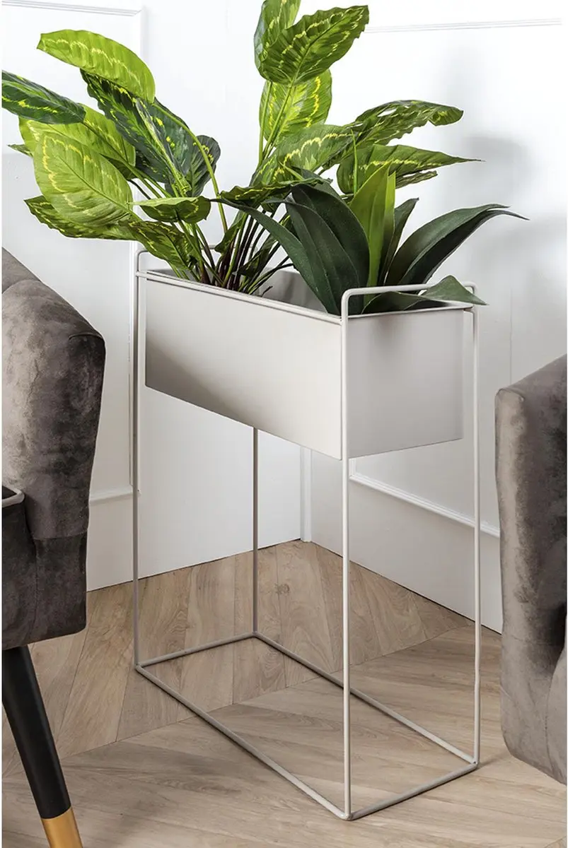 Present Time Essence Plantenpot - IJzer Warm Grijs - 51x24x65cm - afbeelding 4 van 6