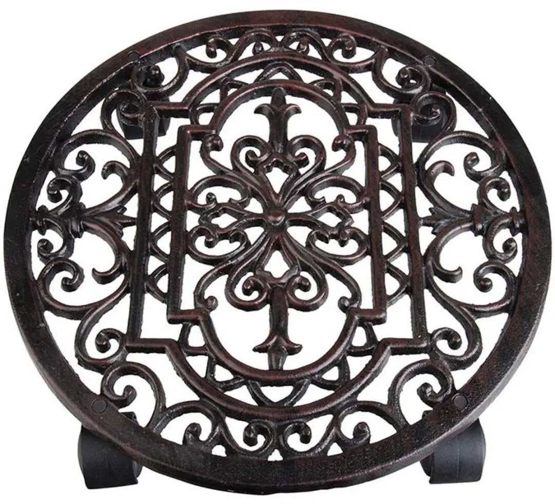 Esschert Design Planttrolley Gietijzer 29cm - afbeelding 3 van 6