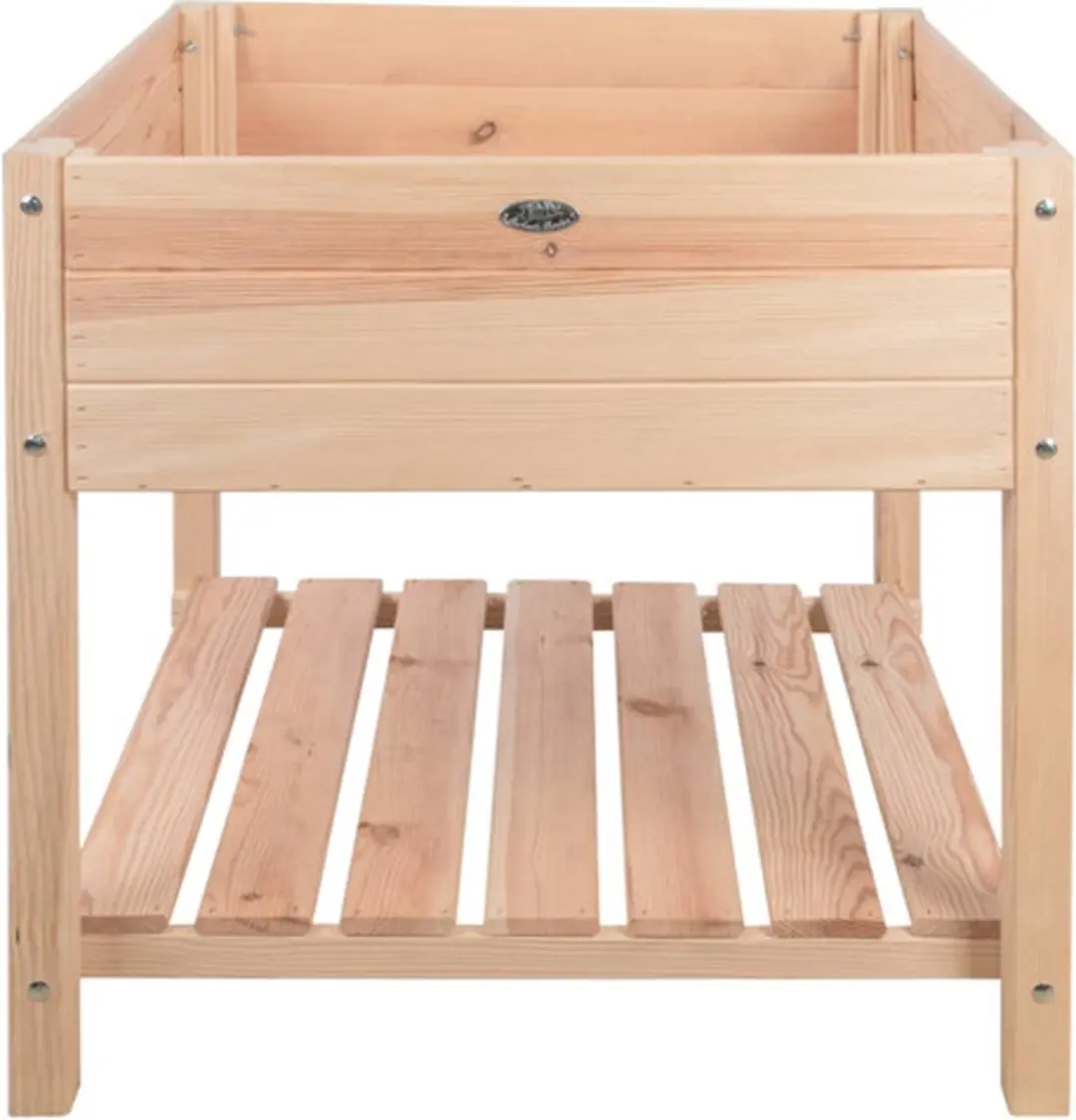 Esschert Design Plantenbak verhoogd XL lichthoutkleurig