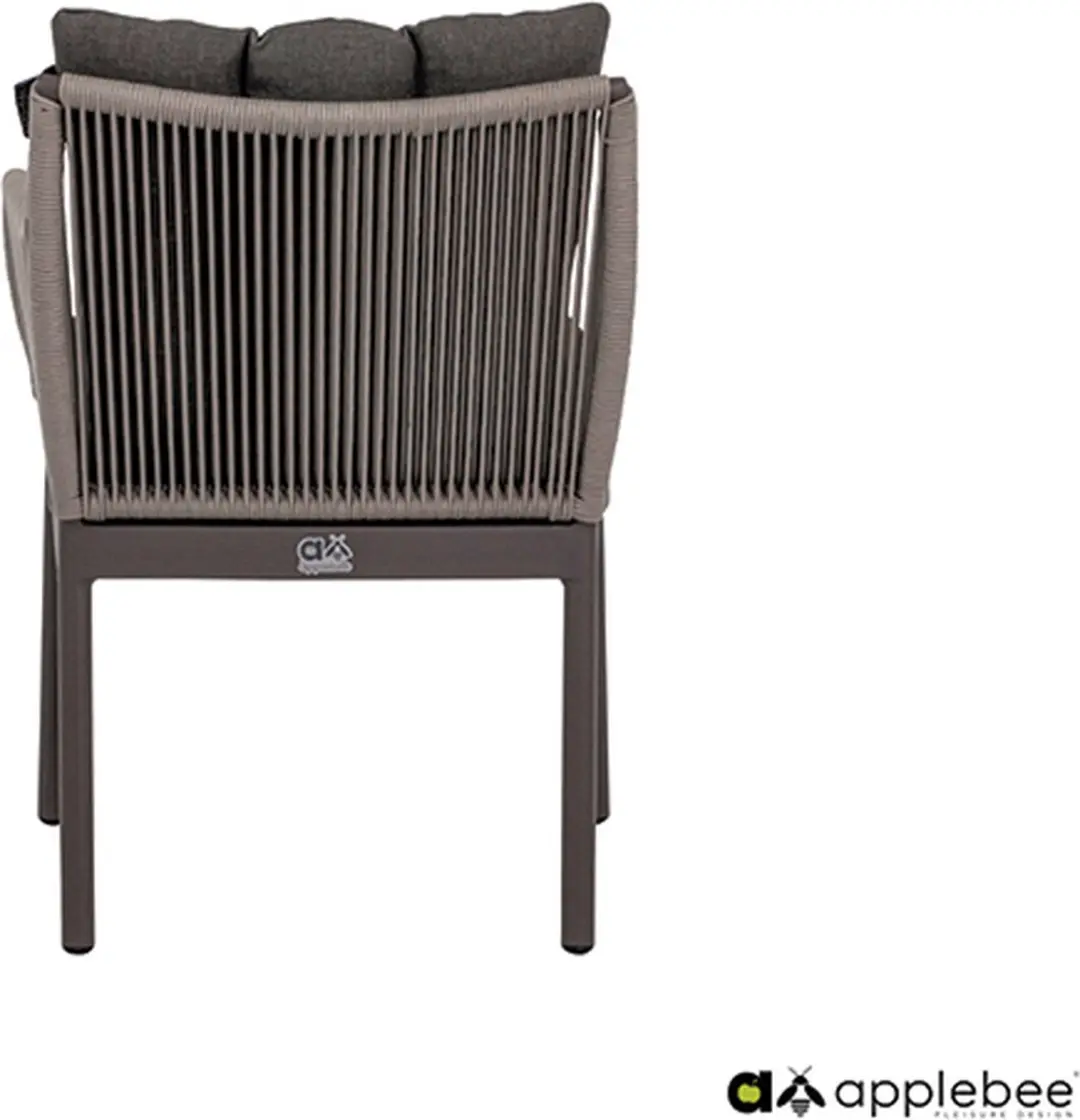Apple Bee Bijou Dining Tuinstoel - Bruin - afbeelding 4 van 5