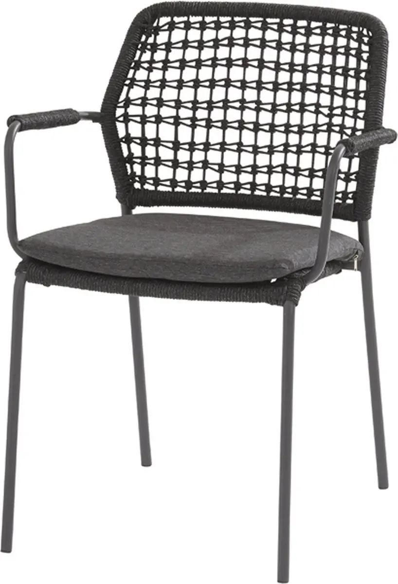 4 Seasons Outdoor Taste Barista Tuinstoel Antraciet