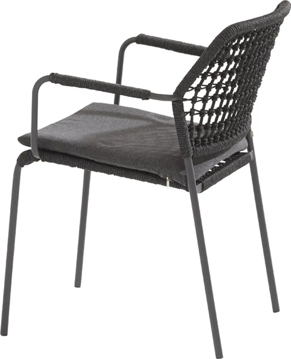 4 Seasons Outdoor Taste Barista Tuinstoel Antraciet - afbeelding 6 van 6