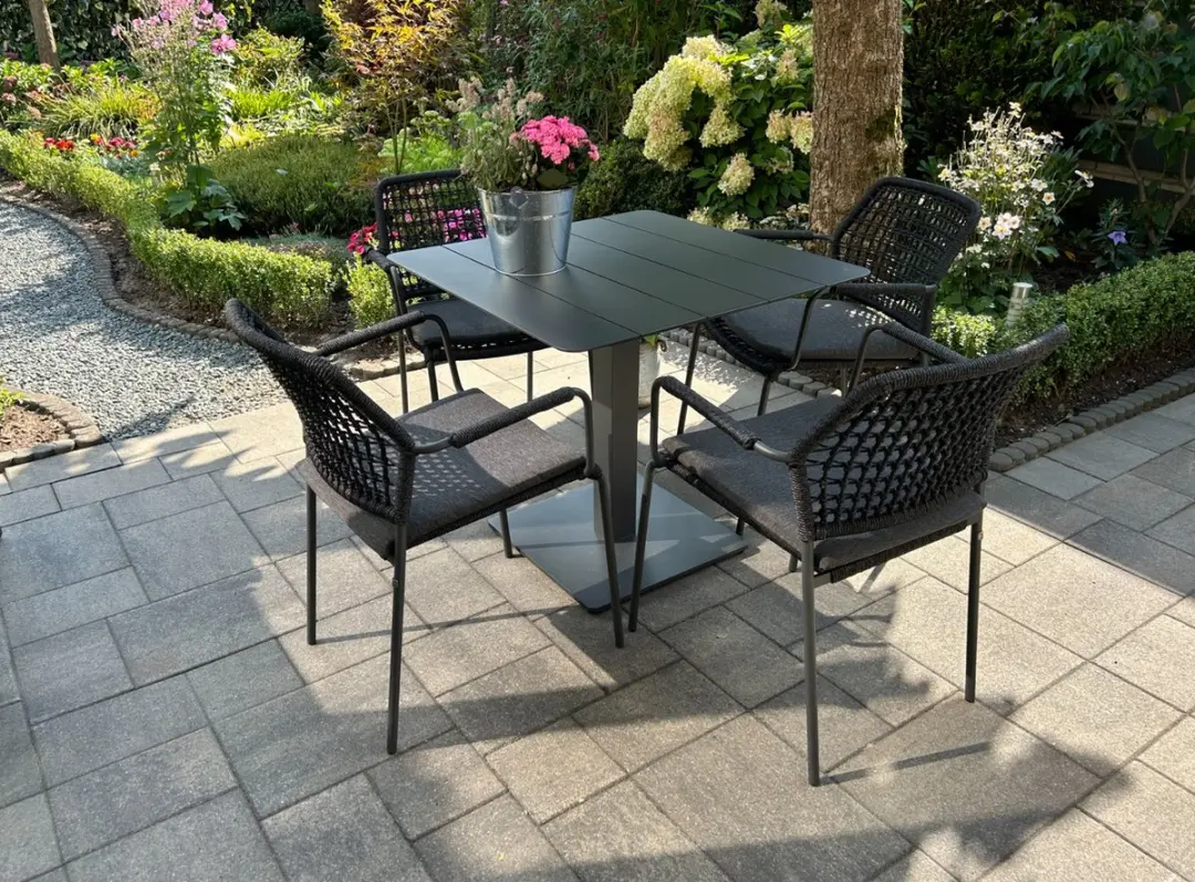 4 Seasons Outdoor Taste Barista Tuinstoel Antraciet - afbeelding 4 van 6