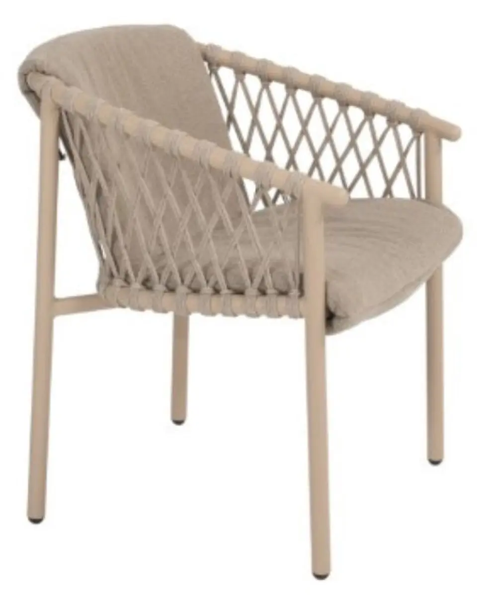 4 Seasons Outdoor Allora Armstoel Terre - 2 Kussens - afbeelding 2 van 4