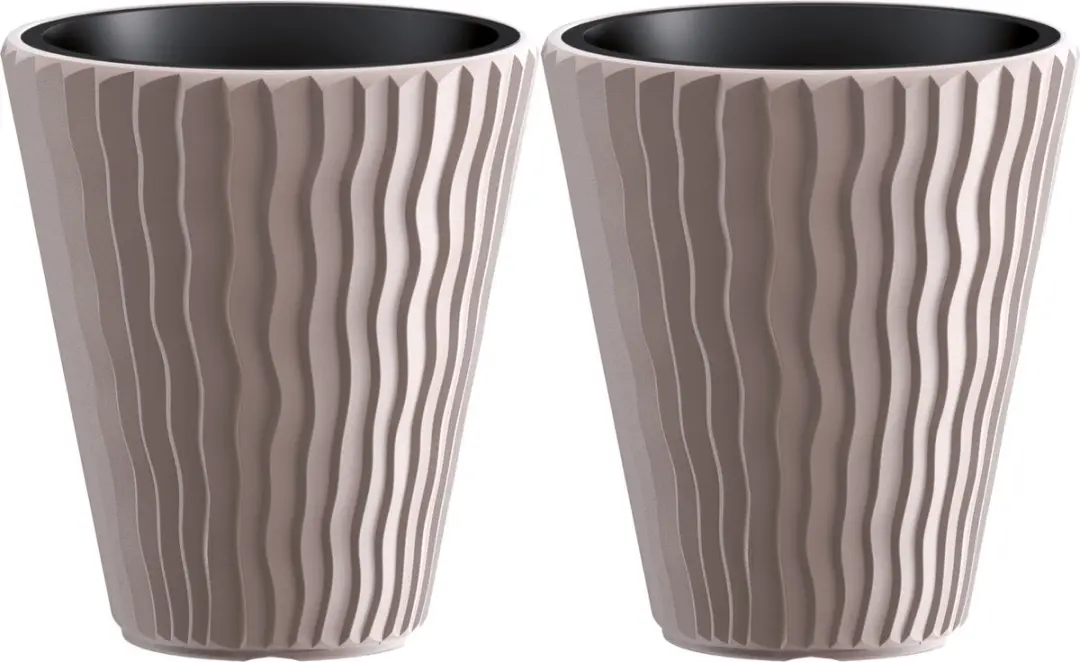 Prosperplast Plantenpot/bloempot Sand Waves
