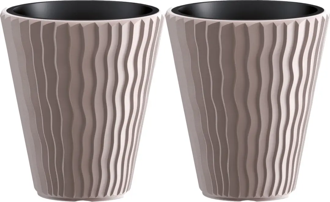 Prosperplast Plantenpot/bloempot Sand Waves