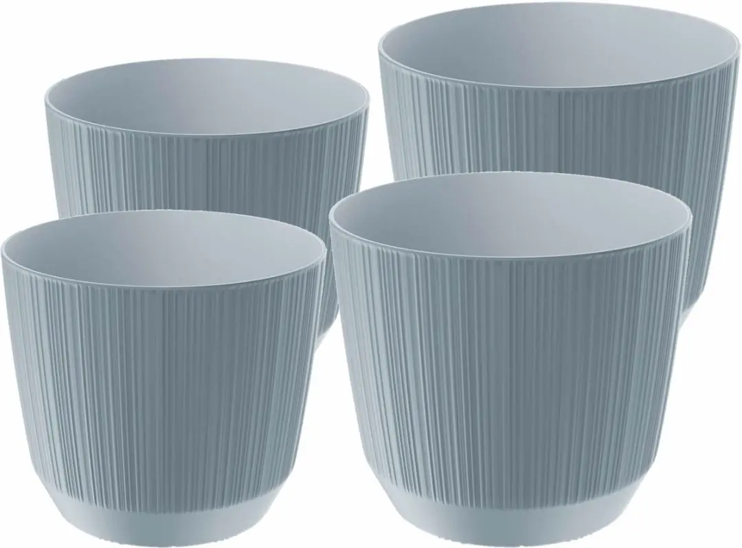 Prosperplast plantenpotten/bloempotten Carf Stripe